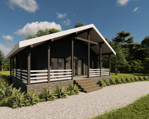 Фото Одноэтажные дома Загородный дом  NEXT-126