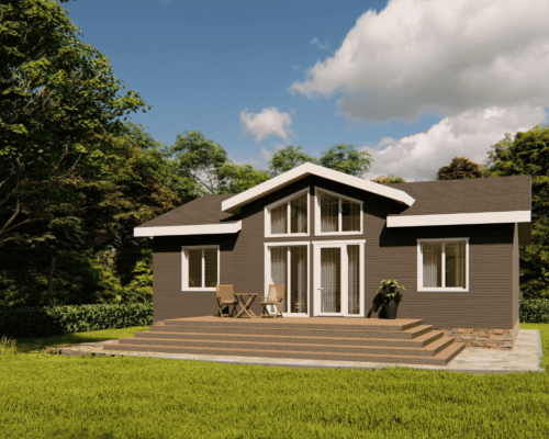 Фото Одноэтажные дома Загородный дом  NEXT-140